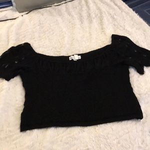 Cute White House black market crop top